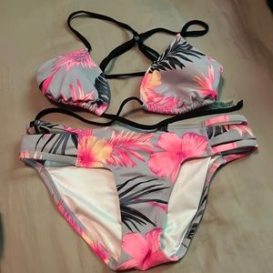 Victoria’s Secret PINK bikini set SM top XS bottoms